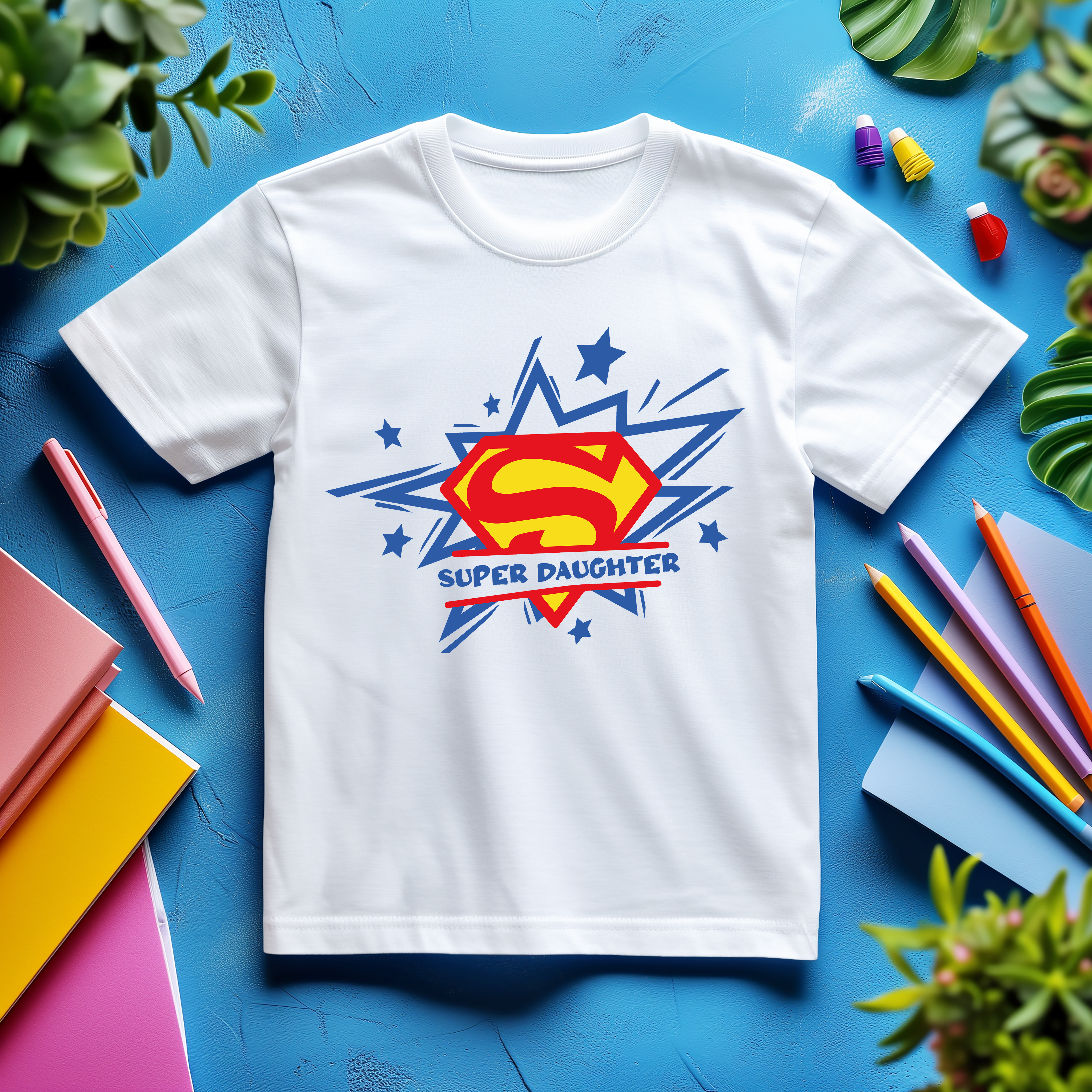 Kids T-shirt Super Daughter