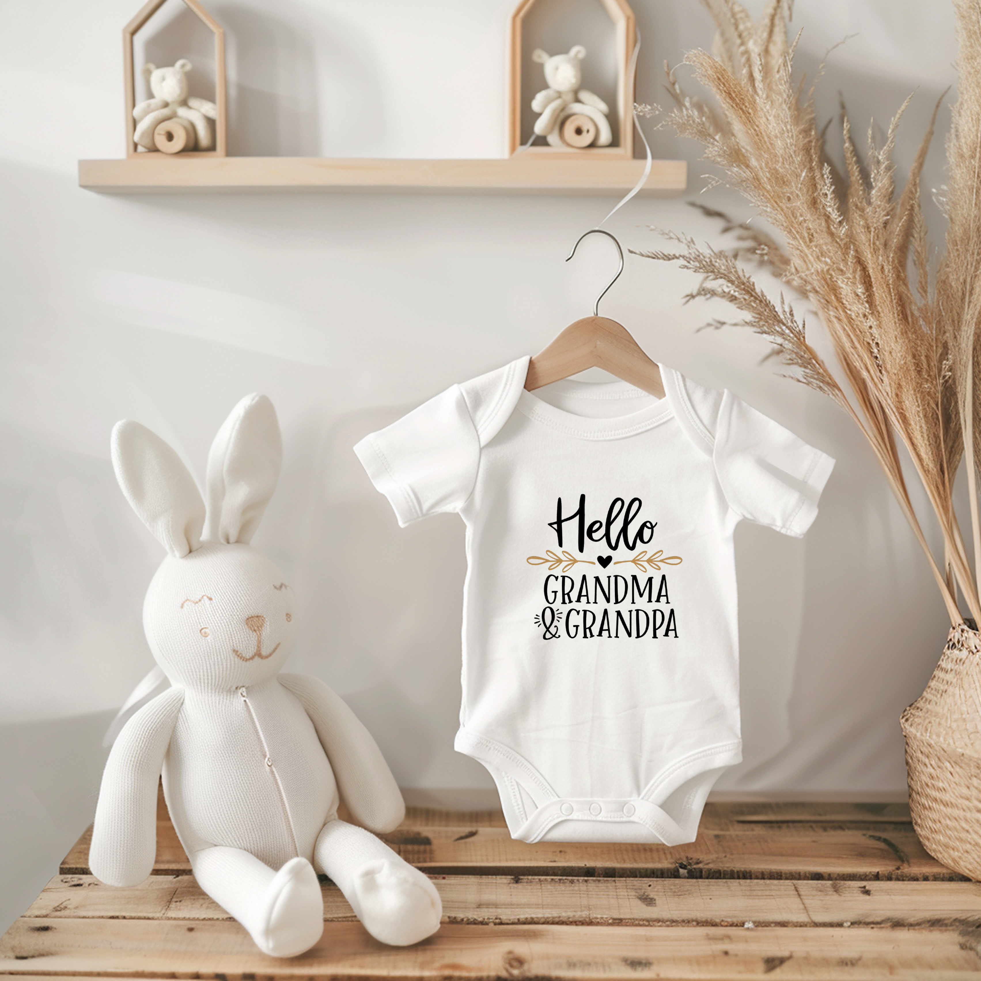 Kids onesies- Hello grandparents