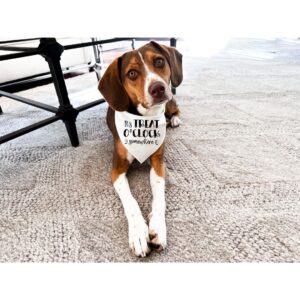 Dog Bandana - treat o'clock